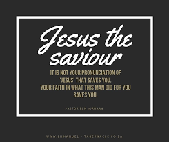 How to pronounce is a series to teach pronunciation for learners of american english. What Saves You Is Not How You Pronounce The Name Of Jesus It Is Your Faith In Him Words Of Wisdom Words Faith