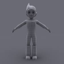 3ds Max Character Astro Boy Astro Boy Astro Character
