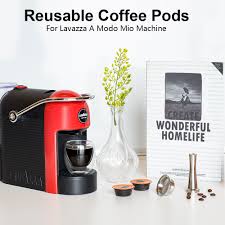 Subito a casa e in tutta sicurezza con ebay! Icafilas For Lavazza A Modo Mio Coffee Capsule Reusable Refillable Stainless Steel Filters Pod Cup For Lavazza A Modo Mio Jolie Coffee Filters Aliexpress
