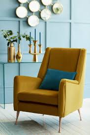 Pin By Kasia Czezyk On Skolimowska In 2020 Mustard Chair Mustard Sofa Lounge Design