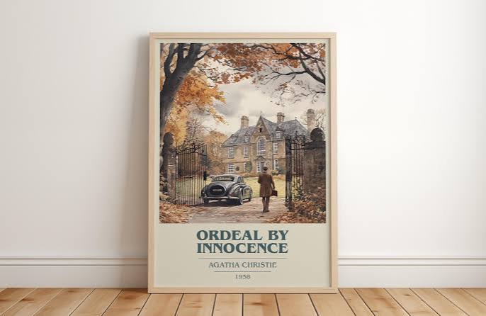 Ordeal by Innocence by Agatha Christie Modern Minimalist Poster, Mystery  Book Art, Bookish Gift, Reading Nook Print - Etsy