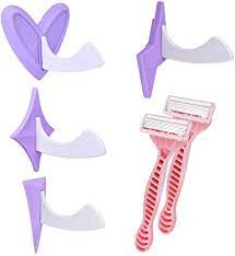 By removing hair from the bikini line, top of the thighs and below the navel, a woman doesn't have to worry about being. Amazon Com Usuno Portable Bikini Trimmer Shaver For Women Pubic Hair Razor Bikini Shaving Stencil Privates Shaper Secret Intimate Tools Kit Set Of 4 Styles Heart Straight Triangle Star Health Personal Care