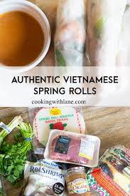 Quick Easy Recipe For Vietnamese Spring Rolls Authentic Gỏi Cuốn Recipe Vietnamese Spring Rolls Spring Rolls Summer Rolls Recipe