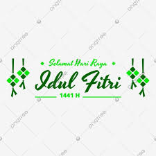 Green Selamat Hari Raya Idul Fitri 1441 H With Ketupat Shape Eid Mubarak Eid Al Fitr Idul Fitri Png And Vector With Transparent Background For Free Download Selamat Hari Raya Eid