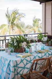 Aqua Fractal Table Linen Linen Rentals Wedding Table Linen Runners Chair Covers Bbj Linen Summer Tables Fractals Event Decor