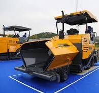 Asphalt Concrete Paver 6 M Road Construction Paving Machine ...