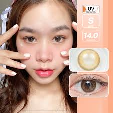 Honey bee mini (Brown) ค่าสายตา 0.00-10.00 คอนแทคเลนส์