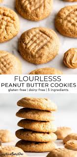 Flourless Peanut Butter Cookies Gluten Free In 2020 Butter Cookies Easy Gluten Free Peanut Butter Cookies Flourless Peanut Butter Cookies
