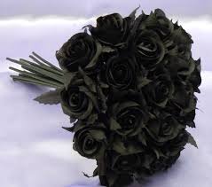 Maid Of Honor Bouquet Black Rose Bouquet Black Bouquet Black Magic Roses