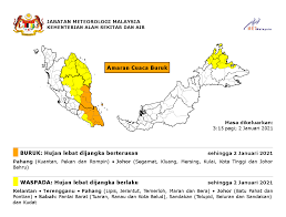 Pengarah (c54) (memangku) perkhidmatan meteorologi malaysia cawangan sabah. Jabatan Meteorologi Malaysia Hari Ini Mengeluarkan Amaran Cuaca Buruk 5 Negeri Satu Johor