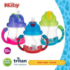 Jika ada kesalahan penulisan nama toko, alamat, dsb, silahkan dikoreksi. Jual Murah Nuby Tritan Flip N Sip Gelas Minum Anak 240 Ml Blue Pink Blue Green Red Popok Di Jakarta
