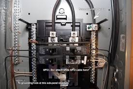 Grounding Sub Panel - Electrician Talk - Professional Electrical  Contractors Forum | Detached Garage, Paneling, Floor Plans