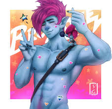 Stanglass on X: Its Trolls 3 John Dory time 💖💛💙  t.coI6qebX0N5h  X