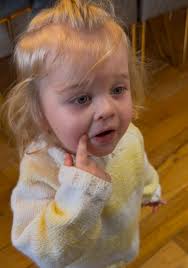 Arabellas reactions to Leslie's hair 😂😂😂