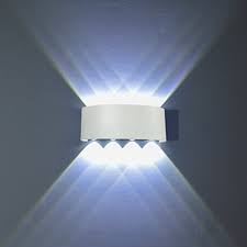 Flydeer Modern Wall Sconce Lights 8w Led Room Wall Lights Up Down Aluminium Wall Lighting Lamps For Living Room Bedroom Corridor White White Light Buy Online In Bermuda At Bermuda Desertcart Com Productid 67649564 See more ideas about wall sconce lighting, wall sconces, sconces.
