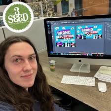 Student Internship Spotlight!! Today, we're spotlighting Ricky Fitts and  their time as a Graphic Design intern at @3seedmarketing Here's what Ricky  had to say about their experience: "I had the privilege to