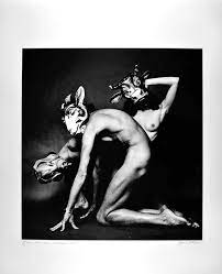 Jack Mitchell - James Cunningham Dance Co. nude at Judson Dance Theater,  signed exhibition print at 1stDibs | jack judson nudes, nude dance theater, jack  juddson nudes