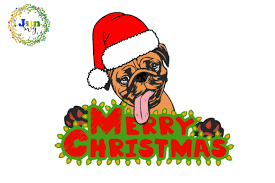 They would prefer staying in a. Christmas Dog Cut File Graphic By Jun Svg Creative Fabrica