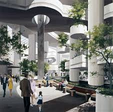 Neofuturist Architect John Portman Bet On Cities Just As People Fled Them Curbed Brutalist Architecture Architect Futuristic Architecture