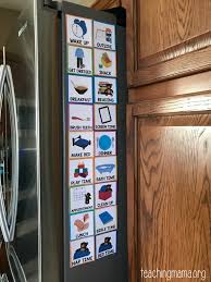 For example, for a bedtime Visual Schedule For Toddlers