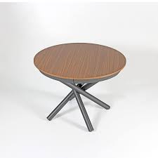 En fonction de vos besoins (fréquence d'utilisation, nombre de convives…) chaque modèle de table en rotin possède ses avantages. Table Ronde Extensible Design Italien En Melamine Celsius 4 Pieds Com