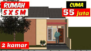 Sebagaimana judul kita bahwa rumah ini merupakan desain rumah minimalis dengan bentuk atap miring satu arah ke belakang. 59 Trend Desain Rumah 5x5 Terkini Model Rumah
