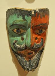 Mexican Mask Guerrero Mexican Mask Mexican Folk Art Mask