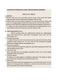 Maybe you would like to learn more about one of these? Laporan Pendahuluan Persalinan Normal 1