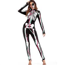 Deatu Halloween Women Pants Ladies Casual Scary Halloween