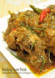 Hana S Family Rendang Ayam Perak Resep Ayam Masakan Asia Resep Masakan