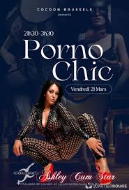 PORNO CHIC NIGHT avec Ashley Cum Star | Quartier-Rouge
