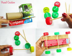 Resultado de imagem para brinquedos com material reciclado