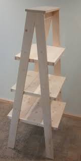 Rustic Wood Ladder Style Display Retail Store Product Wood Diy Retail Fixtures Diy Wood Projects
