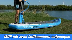Neue farbe ab 2021 erhältlich! Anleitung Sup Board Mit Zwei Luftkammern Richtig Aufpumpen Double Chamber Sup Center