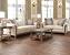 Tufted L Shaped Sofa