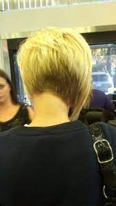 Though the front view of the bob totally epitomizes this ubiquitous style, the back view of the bob is equally trendy. Every Body Know Asymmetrical Bob Haircut Back View On Leisure Activities Pricheski Strizhka Korotkie Volosy