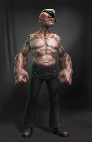 And is based on someone elzie segar knew in illinois. Popeye Irl Of The Day Popeye The Sailor Man Sailor Comic Art