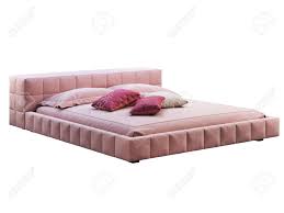 King size upholstered headboards for 5ft beds. Luxury King Size Bed With Accent Pillow On White Background Stock Photo Picture And Royalty Free Image Image 138622258