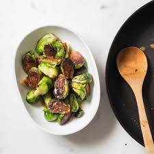 Skillet Roasted Brussels Sprouts With Mustard And Brown Sugar Cook S Illustrated Recipe Brussel Sprouts Roasted Brussel Sprouts Cooks Illustrated