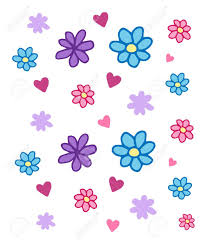 Decoration in ethnic oriental, indian style. Cute Pattern Set Of Flowers And Hearts Doodle Drawing Royalty Free Cliparts Vectors And Stock Illustration Image 121528527