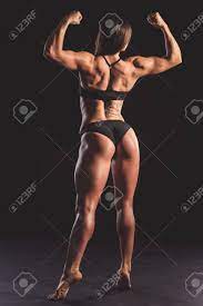 Mar 29, 2018 · likewise, an aries woman is strong and independent; Back View Of Beautiful Strong Muscular Woman In Black Underwear On Dark Background Stock Photo Picture And Royalty Free Image Image 73378453