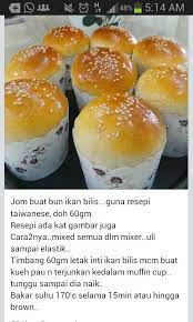 Bun Ikan Bilis Cooking Recipes Food Roti