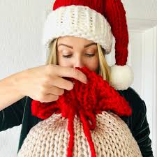 Santa Sack Knitting Kit, Beginner Friendly Knitting Kit, Make Your Own  Santa Sack, Vegan Freindly, Personalised Santa Sack, Learn to Knit