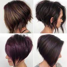 Tra le idee tagli capelli per il 2015 è ricorrente il taglio corto e scalato con frangia asimmetrica. Pin On Capelli Corti Ricci