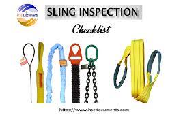 Additional inspections shall be performed during sling use, where service. Sling Inspection Checklist Hsedocuments