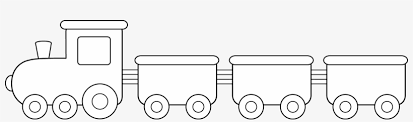 Jpg Library Stock Passenger Train Png Black And White Train Clipart Black And White 9307x2313 Png Download Pngkit