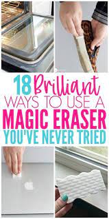 18 Magic Eraser Hacks That Will Blow Your Mind Organization Obsessed House Cleaning Tips Magic Eraser Cleaning Hacks