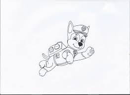 Take a look at printable paw patrol coloring pages. Chase Paw Patrol Coloring Pages Cartoons Coloring Home