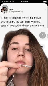 Elf Hit by Taxi Scene