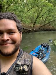 Catching smallmouth in a Texas river